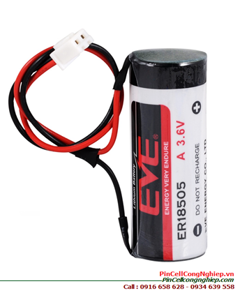 EVE ER18505 _Pin nuôi nguồn PLC EVE ER18505 lithium 3.6v 4000mAh (zắc trắng)